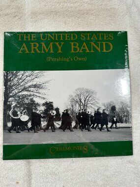 The United States Army Band Ceremonies LP Vinyl 33 RPM Pershings Own Military